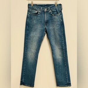 Levi’s 514 Men’s Blue Jeans with Natural Fading